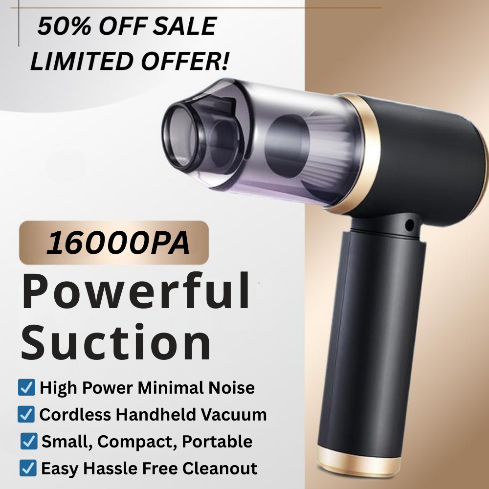 TurboClean™ Super Suction Vacuum